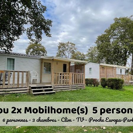 Chez Philippe Et Sylvie - 2 Bungalows Pour 5 Proche Europa-Park Boofzheim Zewnętrze zdjęcie
